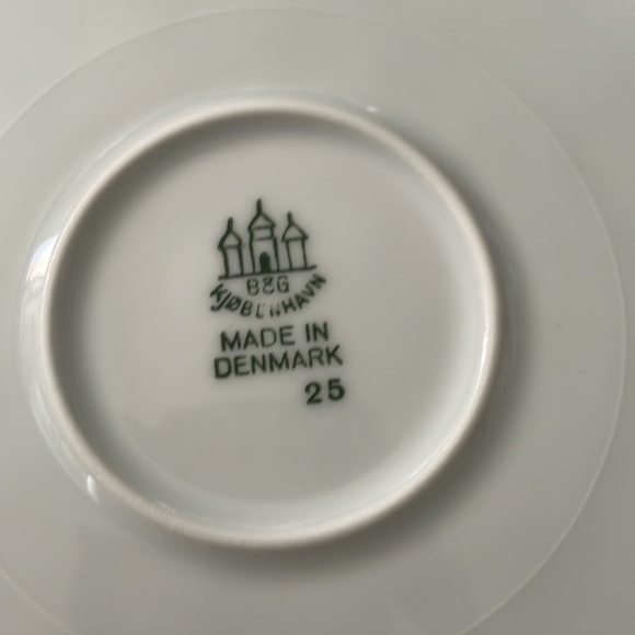 Vintage Bing & Grondahl Copenhagen Denmark Ceramic Plate - Picture 9 of 13
